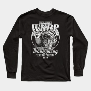 RETRO THANKS GIVING 1978 - FIRST ANUAL WKRP Long Sleeve T-Shirt